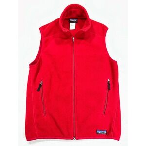 Vintage Patagonia Men's Small SYNCHILLA Vest Full Zip Sleeveless Jacket